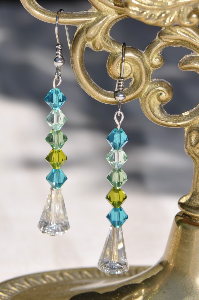 Tuto DIY : créer des boucles d'oreille en Swarovski