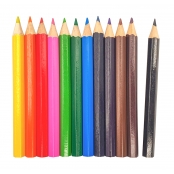 Crayons de couleur 8,5 cm 12 pièces