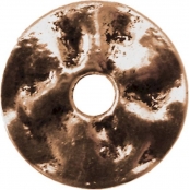 Anneau donut métal 23 mm Cuivré (10 pièces)