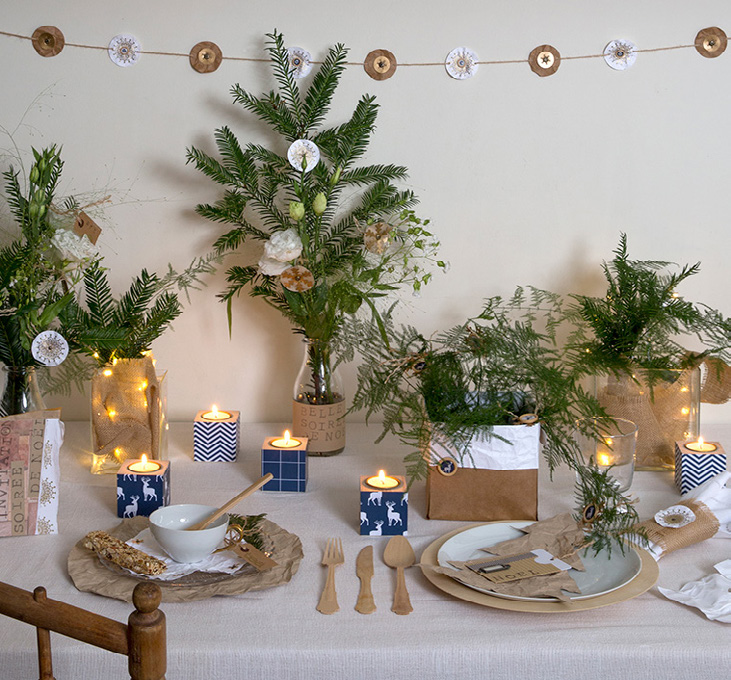 Deco table de Noel : les plus belles déco de table de fete de