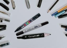 différence marqueur