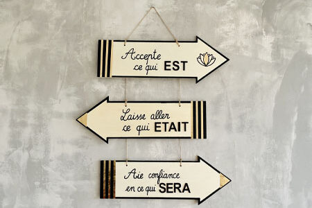 Flèches en bois à décorer soi-même