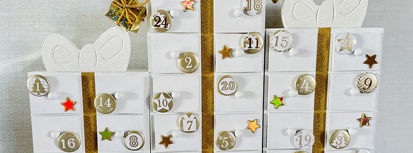 personnaliser un calendrier de l'avent diy