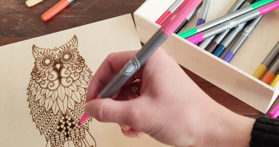 Comment décorer une boite en bois