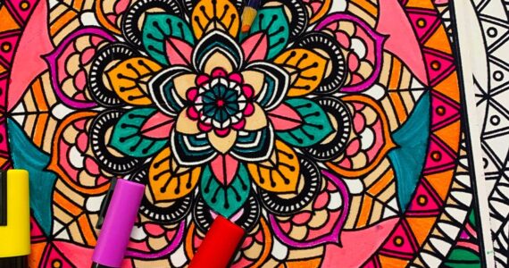 coloriage méditatif