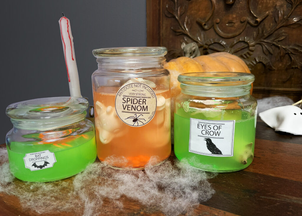 DIY idée déco Halloween - Jar specimen
