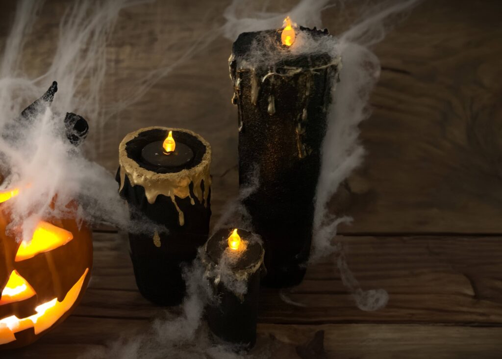 DIY-Halowween-fausses-chandelles-bougies