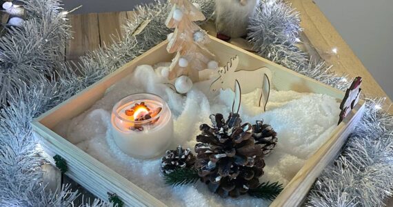 Centre de table Noël : DIY simple et facile pour une déco magique