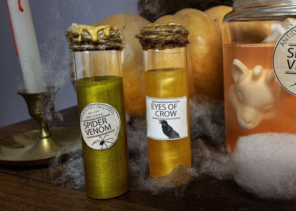 DIY Potion Magique Harry Potter pour Halloween décoration 