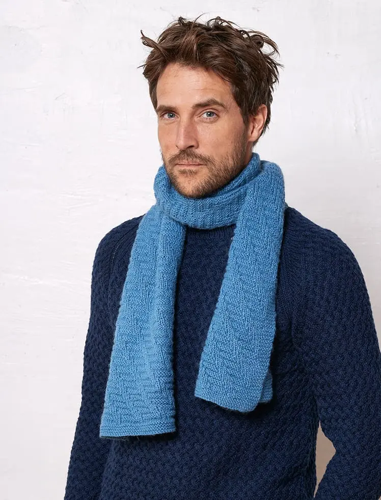Comment tricoter une écharpe pour homme