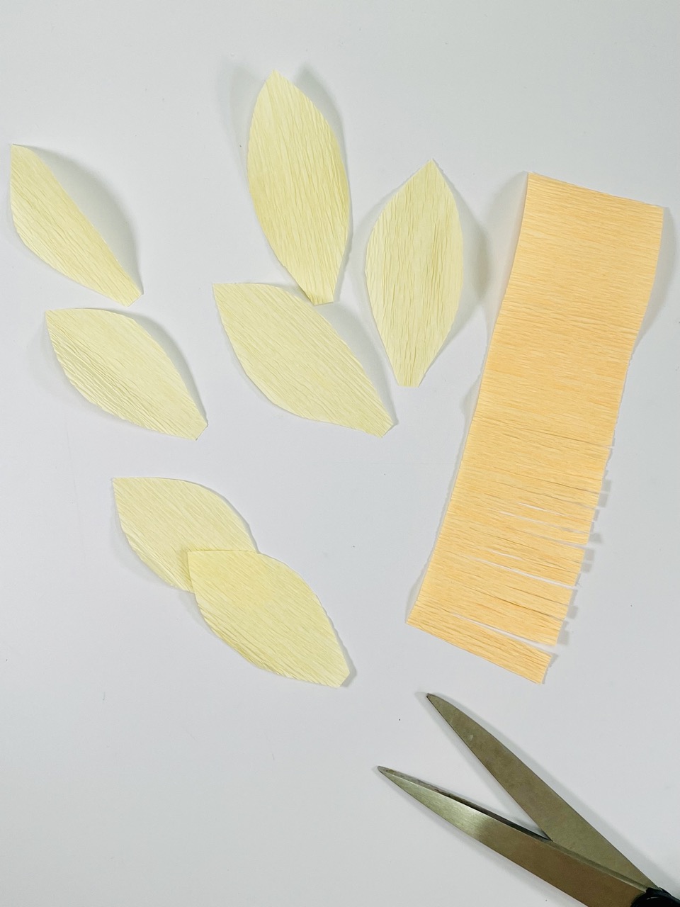 Découpage de pétales de fleur : le loisir créatif.