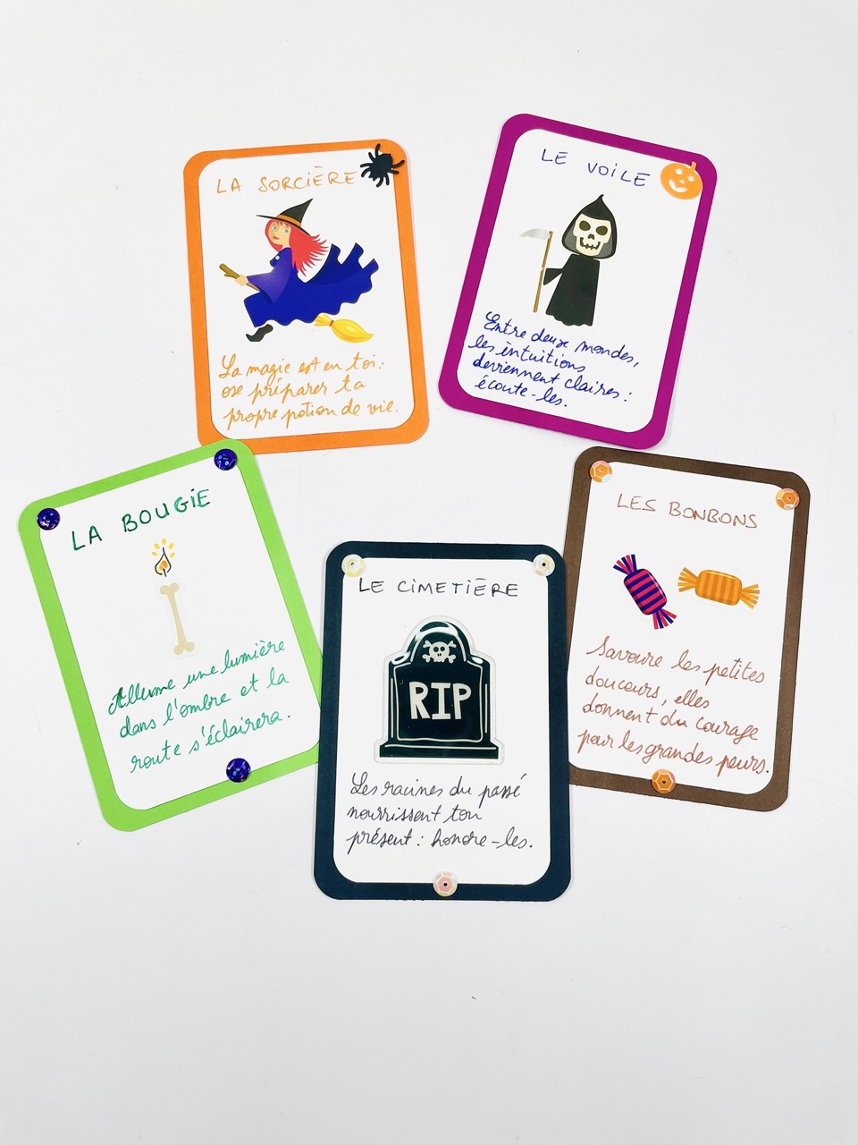 jeu d’oracle d’Halloween