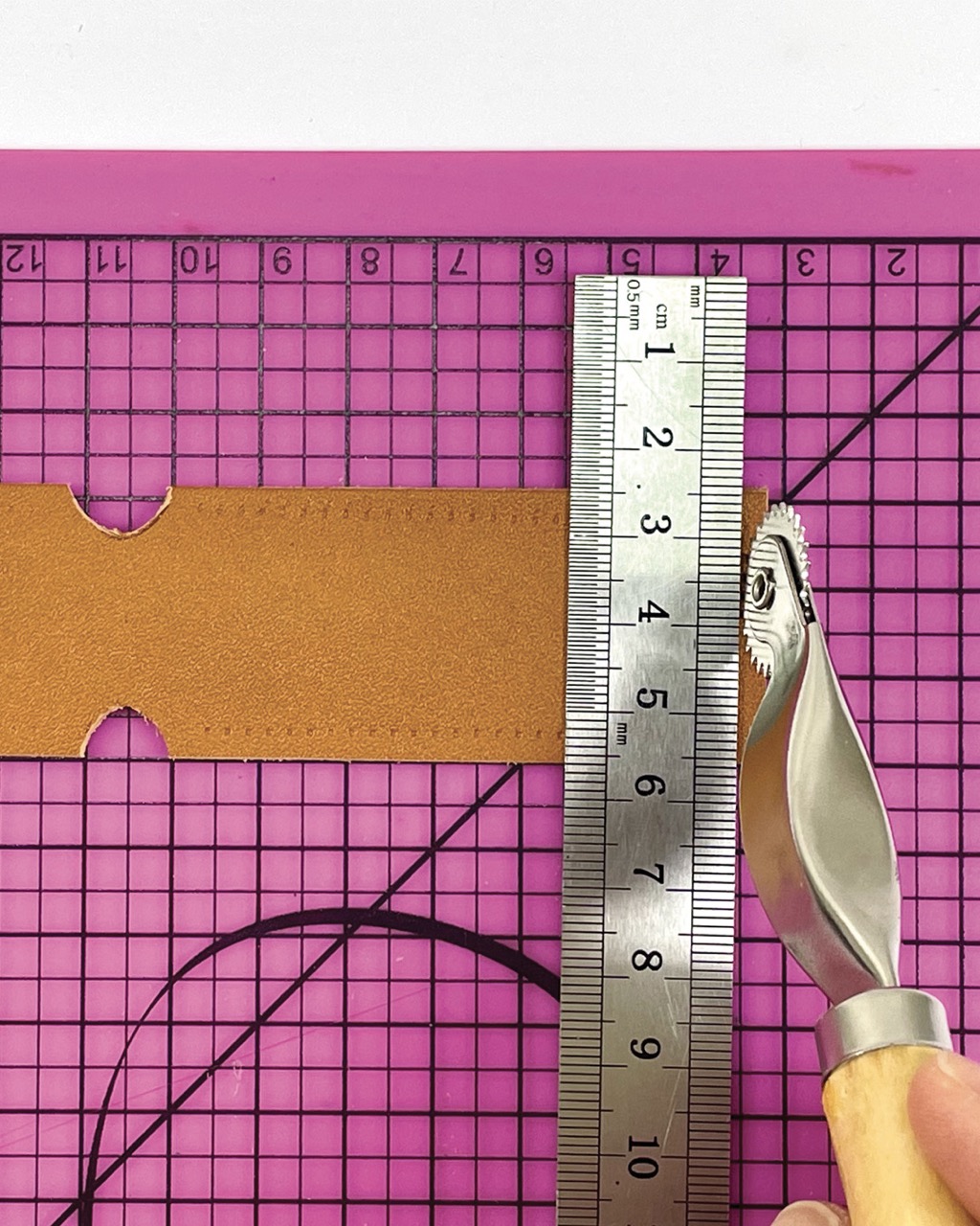 accessoires chutes de cuir : étape 11