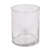 Vase en verre 8cm hauteur 10cm