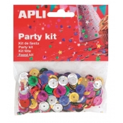 Sequins Ronds bombés 11mm Assortiment 14 g