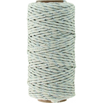 13030107 - 5414135157945 - Artémio - Corde avec fil argenté 1,5mm x 30m - 2