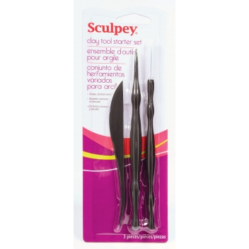 POASCTV01 - 0715891140604 - Sculpey - Outils de modelage pâte & argile Basics
