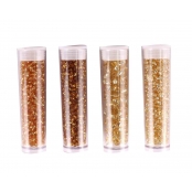 Perle Rocaille tubes 8 g Doré 4 pièces