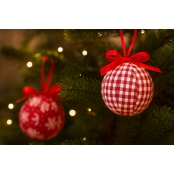 Boules polystyrène 10 cm Lot de 2 pièces