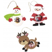 Bricolage de Noel : suspensions cadre photos 300 pièces