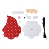 Kit porte-couverts de Noël en feutrine à créer 14 x 18 cm 2 pièces