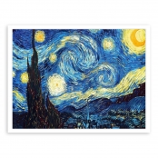 Kit diamond painting La Nuit étoilée 40 x 30 cm
