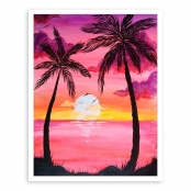 Kit diamond painting Paradis 30 x 40 cm