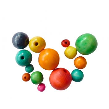 100894 - 3532431008944 - Créacord - Perles en bois pour enfant 500 pièces - 2