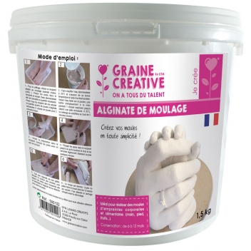 500102 - 3471055001026 - Graine créative - Masse de moulage Alginate pour empreinte 1,5 kg - France