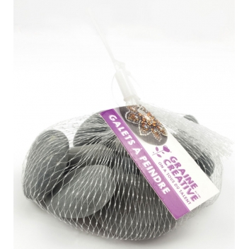 180107 - 3532431801071 - Graine créative - Galets à Peindre Ø30-50mm Gris 5 pièces - 4