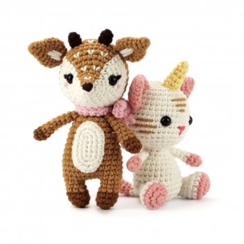420220 - 3532434202202 - Graine créative - Kit Amigurumi crochet Oh ma biche - 6