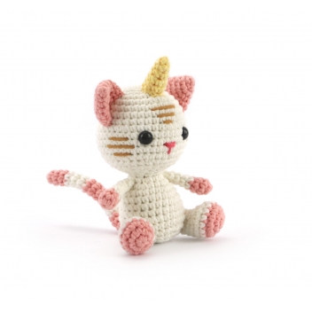 420221 - 3532434202219 - Graine créative - Kit Amigurumi crochet Chat-licorne