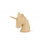 Trophée Licorne en carton 19 cm