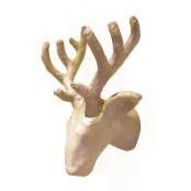 Trophée Cerf en carton 15 cm