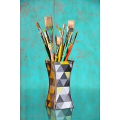 Vase en Carton Base carrée 12,3x5,6 cm