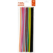Chenille 30 cm 6mm 9 Couleurs 45 pièces