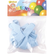 Ballons Bleu pastel 30 cm 10 pièces