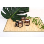 Pommadier 60 ml Verre Ambré + Couvercle