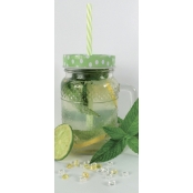 Pot en verre Arabesque 370 ml