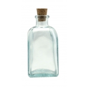 Flacon Rectangle en verre H 9 cm