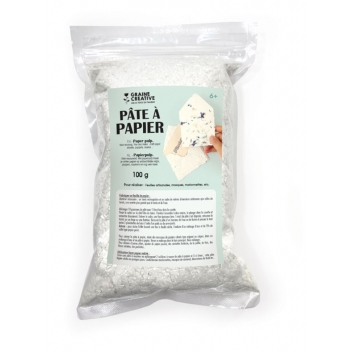 266301 - 3532432663012 - Graine créative - Pâte à papier - Papier Mâché 100 g - 3