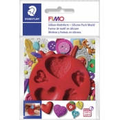 Moule en Silicone Push Mould Coeurs 8725.23