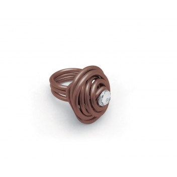 700569 - 3532437005695 - Graine créative - Fil aluminium Ø 2,5 mm 5 mètres Marron - 2
