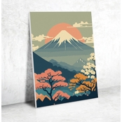 Peinture au Numéro 30x40cm Mont Fuji