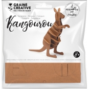 Maquette en carton Kangourou