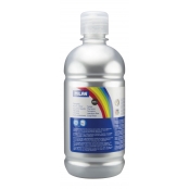 Peinture gouache 500ml Argenté