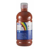 Peinture gouache 500ml Marron