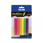 Pâte à modeler de couleurs Neon (70 g) 6 couleurs