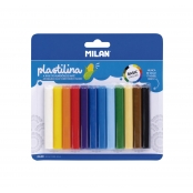 Pâte à modeler de couleurs (140 g) à base d\'amidon de maïs 12 couleurs