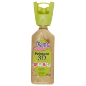 Peinture Diam\'s 3D 37 ml Nacré Sable d’Or